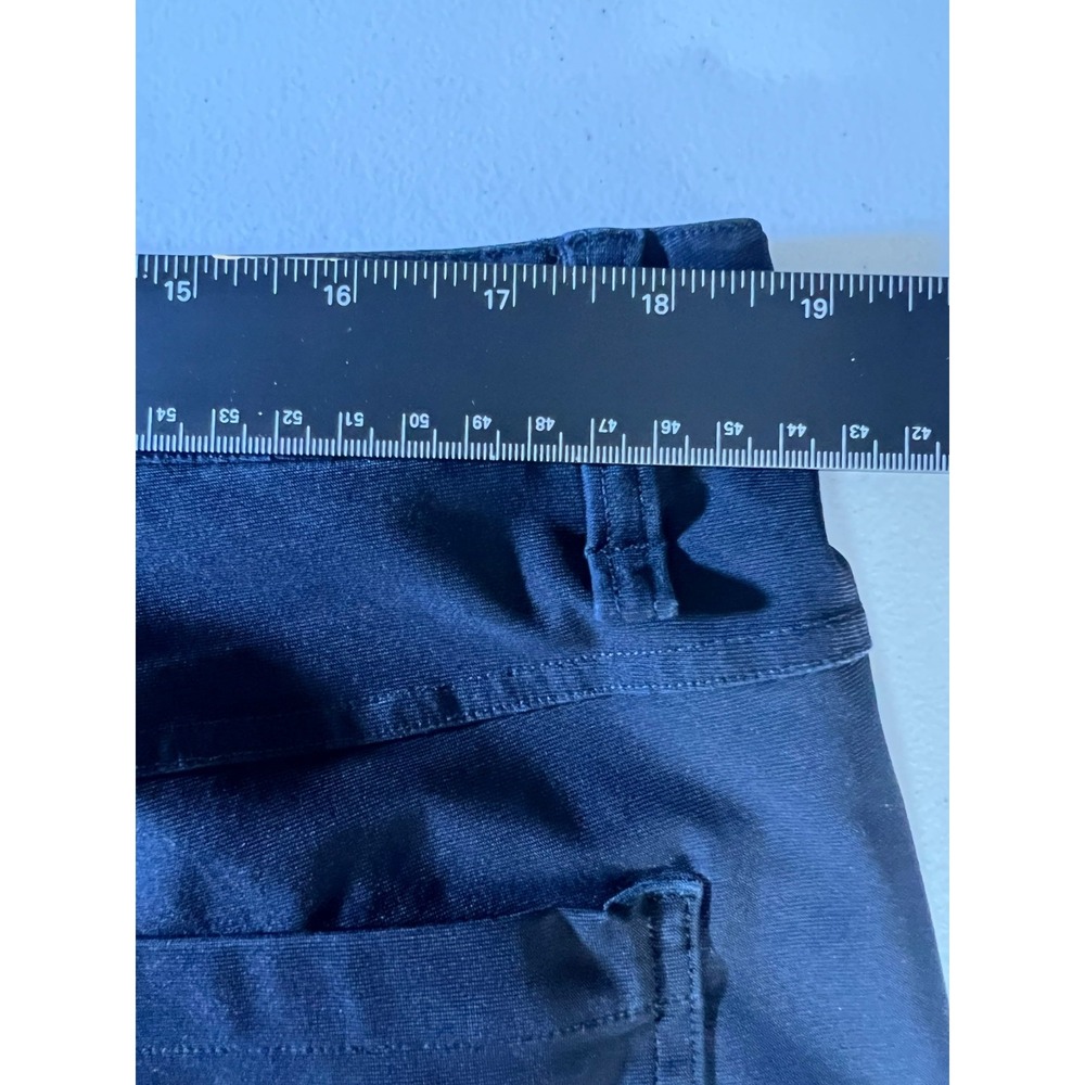 Lululemon 38x32 Black ABC Slim-Fit 5 Pocket Mens Warpstreme Pants - Picture 6 of 14